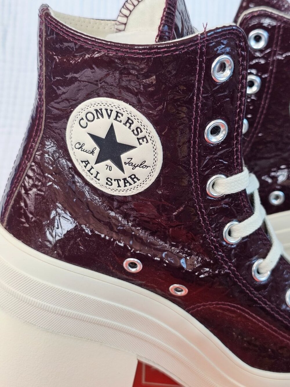 😍NWT😍 Converse Chuck 70 De Luxe Heel | Bloodstone | Women's 8